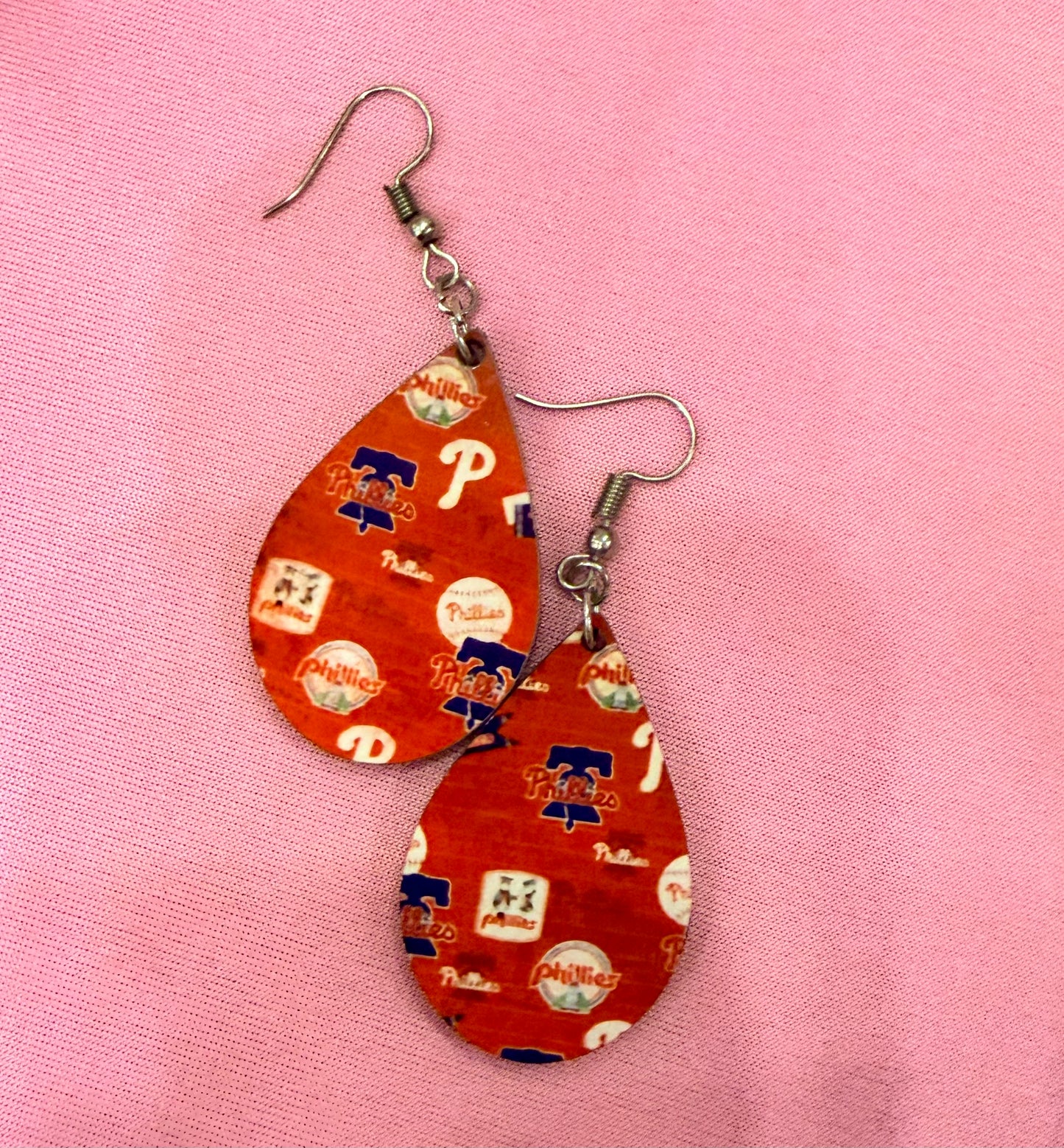 PHILs logo dangle earrings