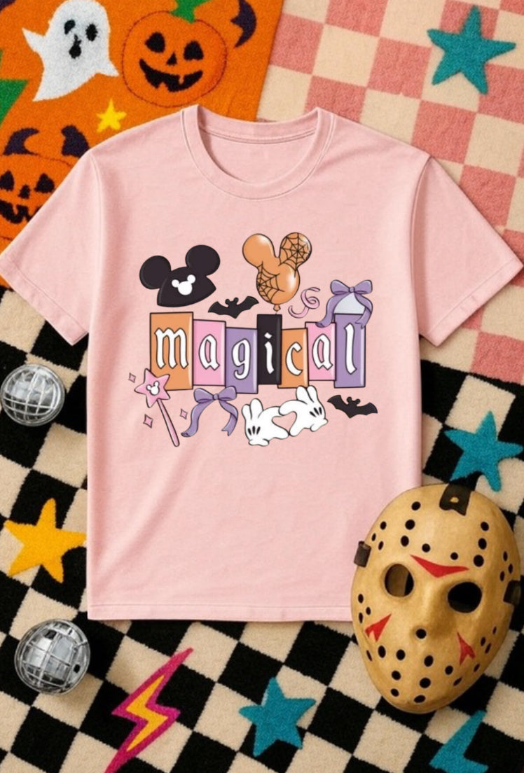 Girls coquette Halloween tees