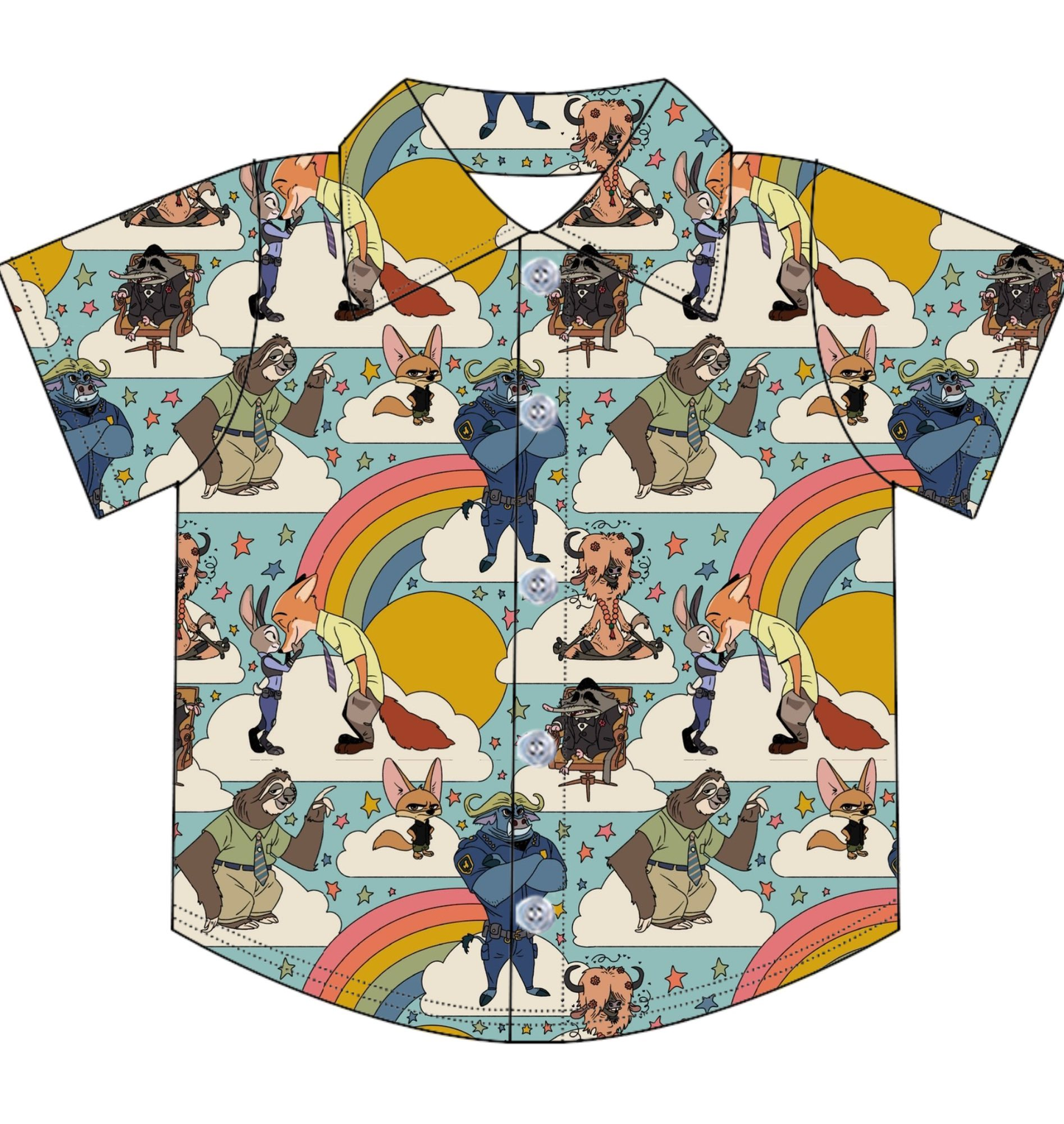 PREORDER boys/men’s Anyone can be Anything topia button down