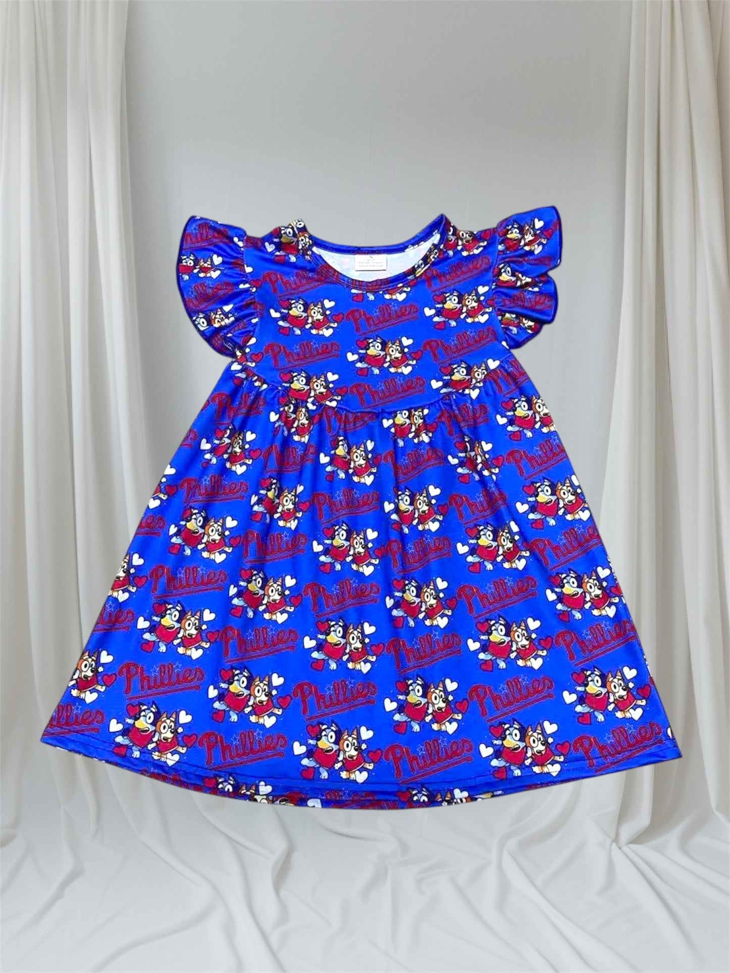 Blue dog Phils dress