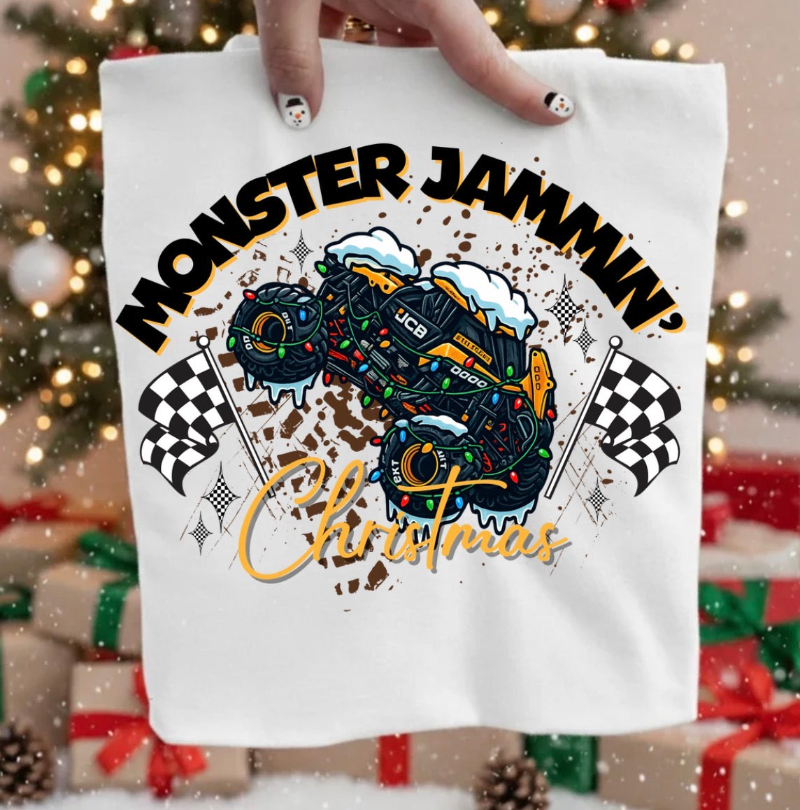 Monster Jammin’ Christmas tees