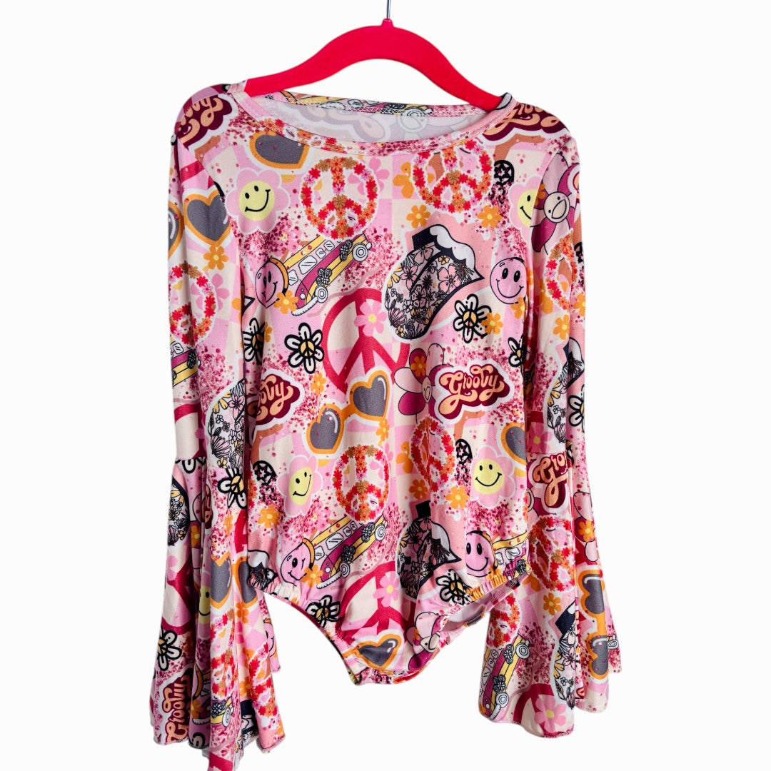 Groovy bell onesie