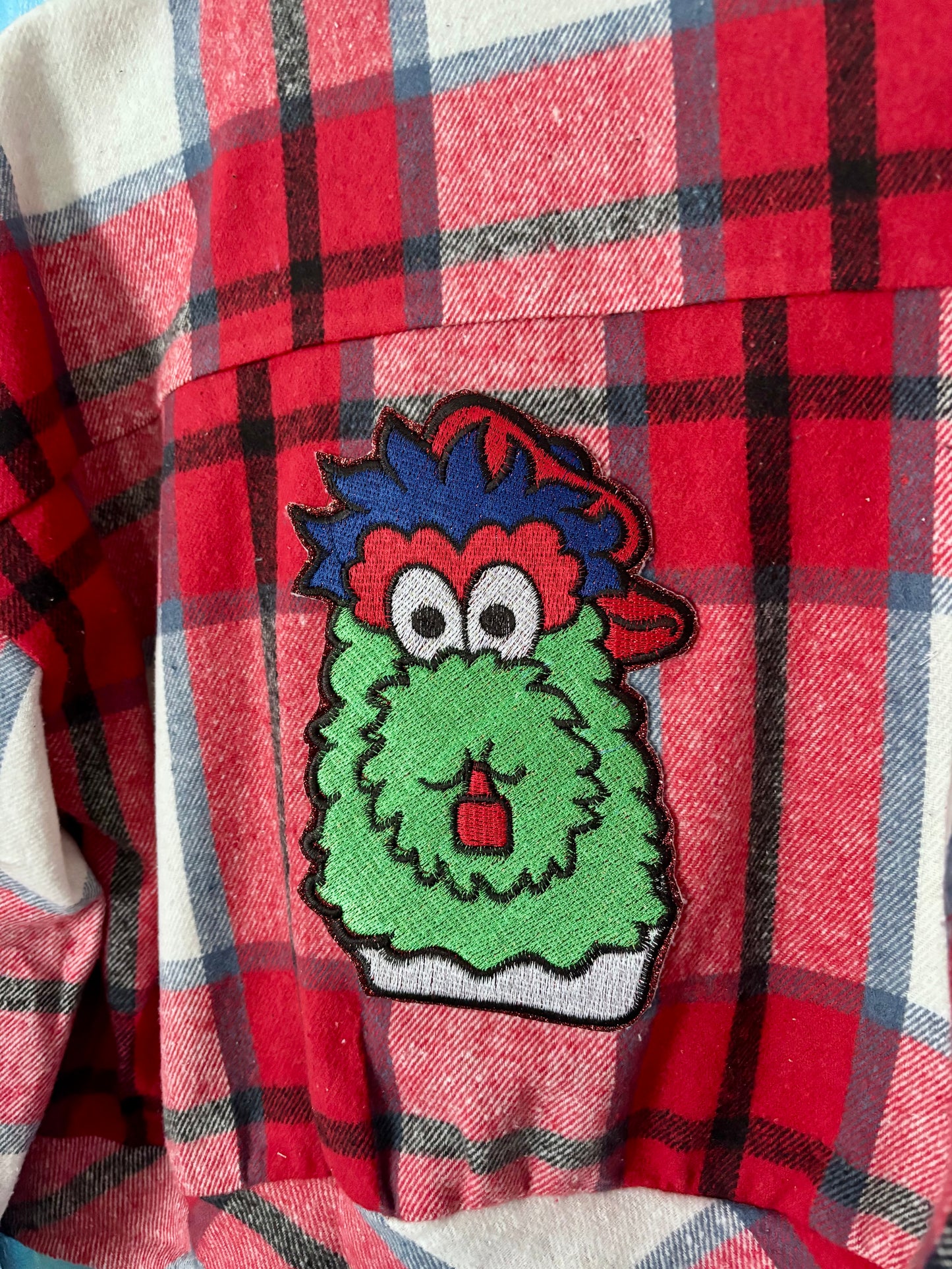 Embroidered Phanatic Flannel