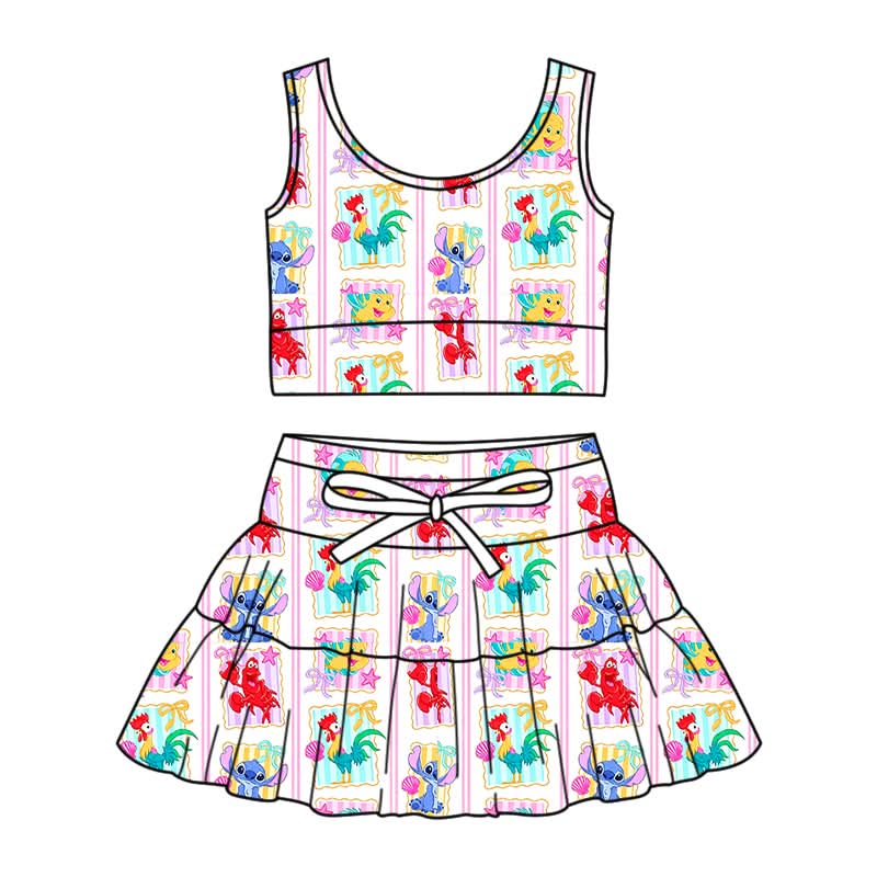 PREORDER Girls Coquette Magical Friends Activewear set