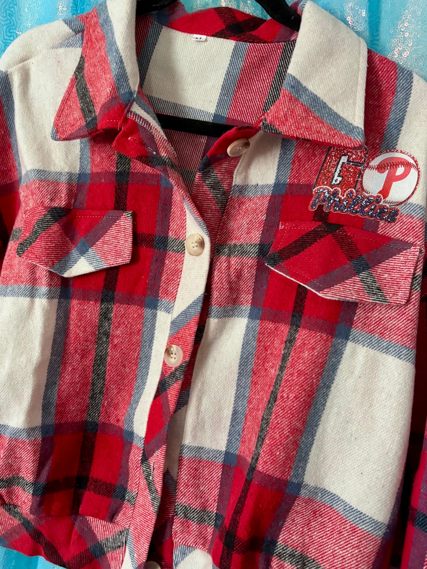 Embroidered Phanatic Flannel
