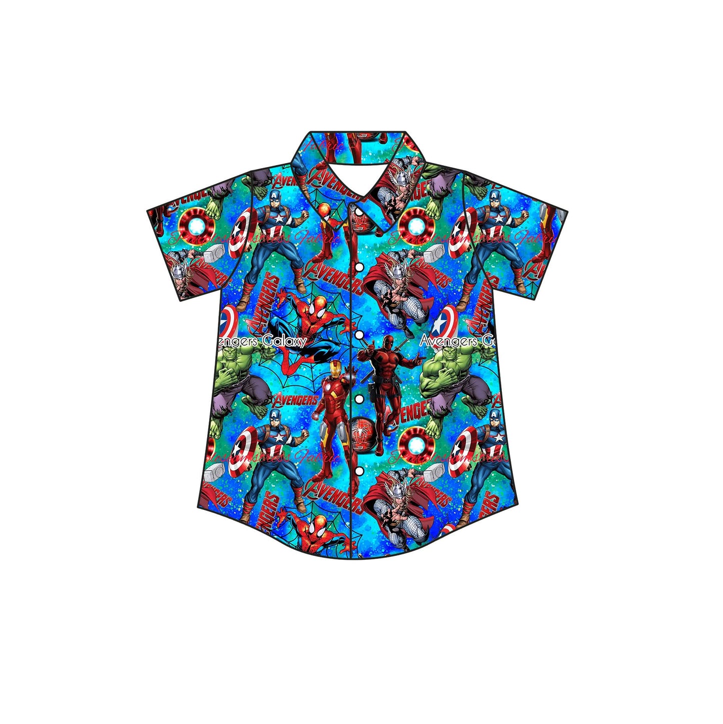 PREORDER boys/men’s Hero’s Fight button down