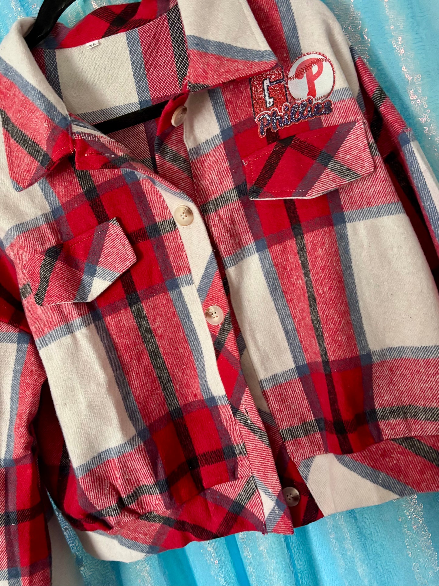 Embroidered Phanatic Flannel