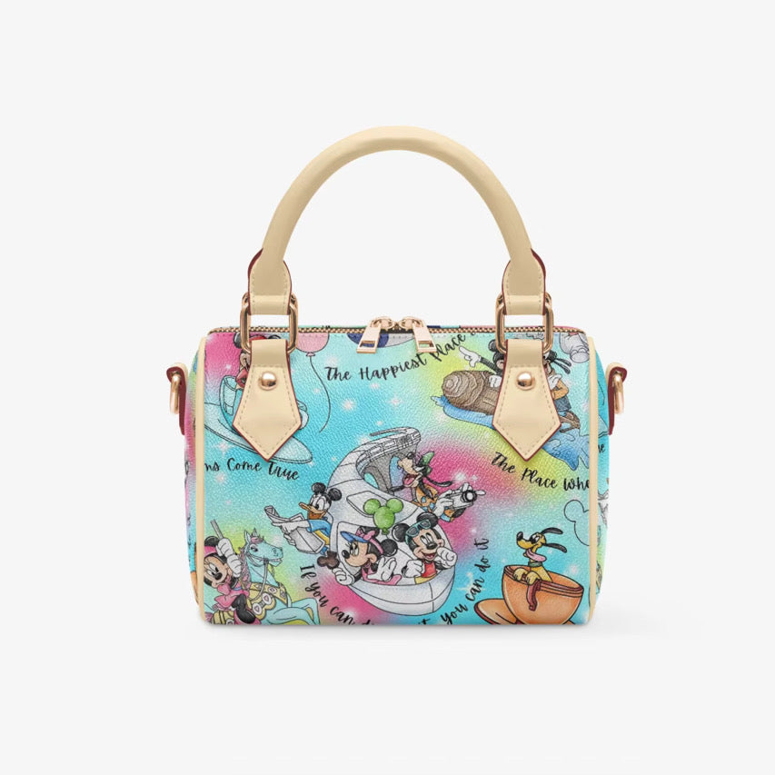 Magical Park Memories Satchel Handbag