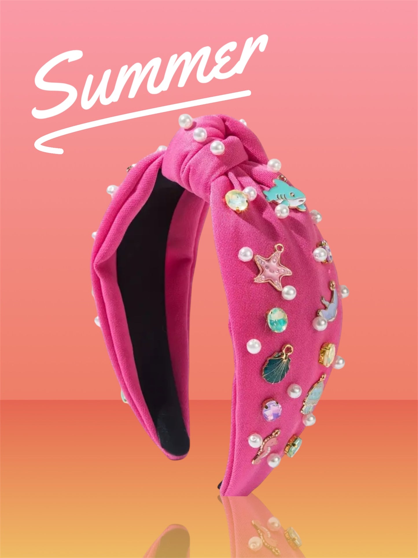 Mermaid summer headband