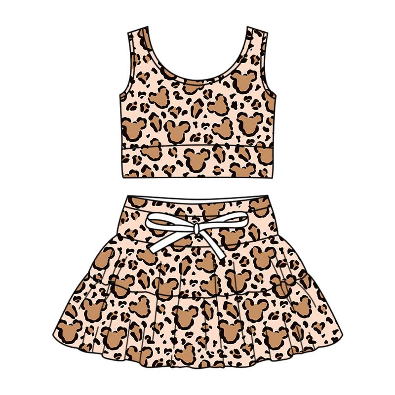 PREORDER Girls Animals Safari Activewear set
