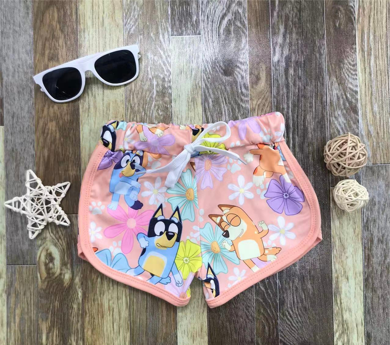 Girls Bluey shorts