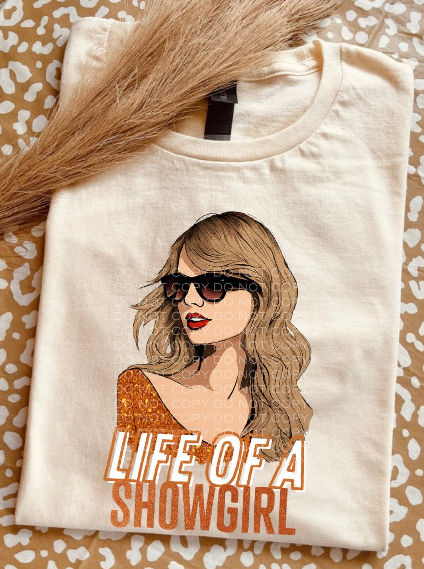 Life of a Showgirl TS tees