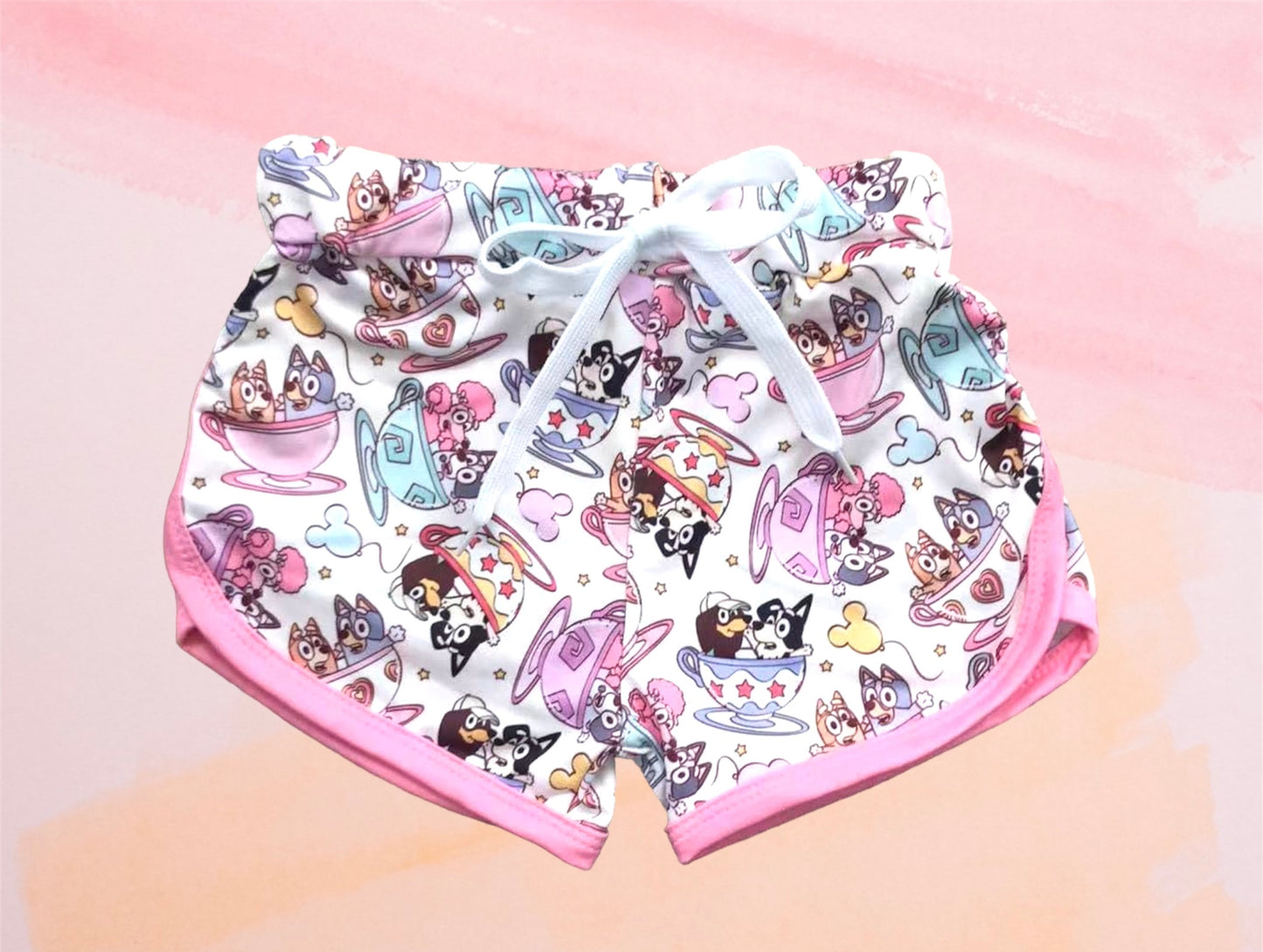 Girls Bluey shorts