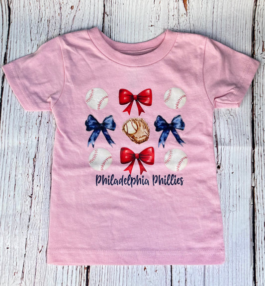 Phillies coquette tee
