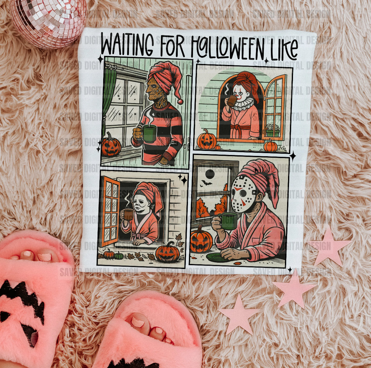 Waiting for Halloween like….