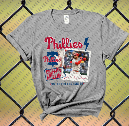 Phils play ball tee