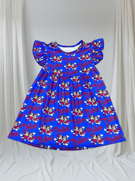 Blue Dog Phils dress