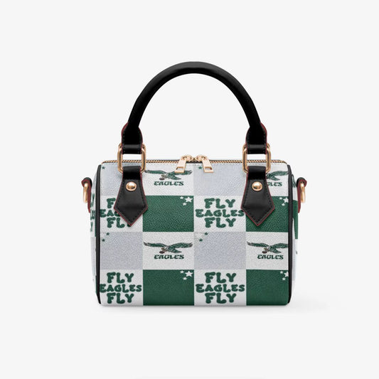 Philadelphia Football Satchel Bag | Eagles Football Handbag | Philadelphia Eagles Crossbody Purse | Eagles Game Day Bag | Football Fan Gift