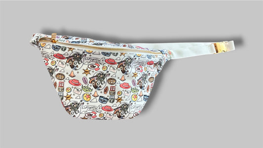 Toy Story Inspired Belt Bag for Women, Kids & Family Matching Outfit, Theme Park Crossbody Fanny Pack, Adjustable Strap Travel Bag, Cute Character Print Park Essentials Bag, Mommy and Me Matching Accessories