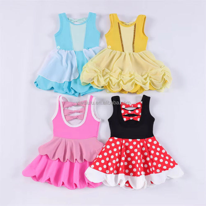 Character-Inspired Bounding Dress | Magical Theme Park Outfit | Matching Family Disney-Inspired Dress | Baby, Toddler, Kids & Women’s -4XL