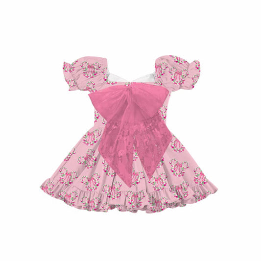 Pretty Princess & Mouse Pink Tulle Bow Dresses | Magical Girls Boutique Dresses | Character-Inspired Twirl Dresses