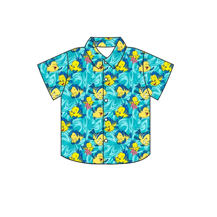 PREORDER. Flounder Button down