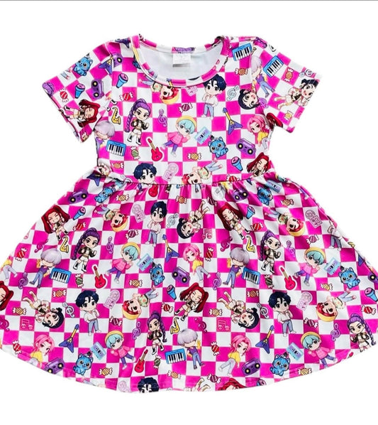 Demon Hunters Huntrix dresses