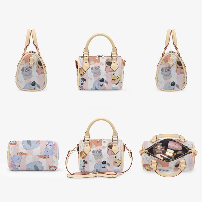Disney Dogs Inspired Barrel Bag | Puppy Park Crossbody Purse