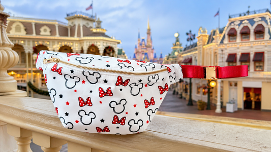 🎀 Magical Bow Mouse Belt Bag
