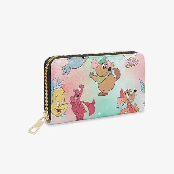 Magical Sidekicks Zip Around Wallet | Cute Disney Character | Women’s Card Holder & Coin Purse