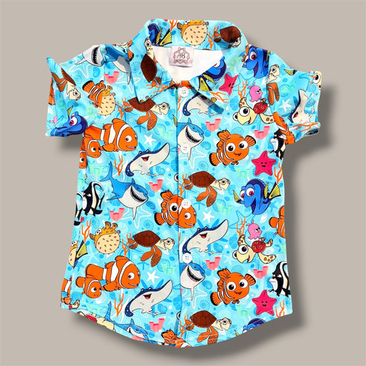 Nemo & friends  Button down