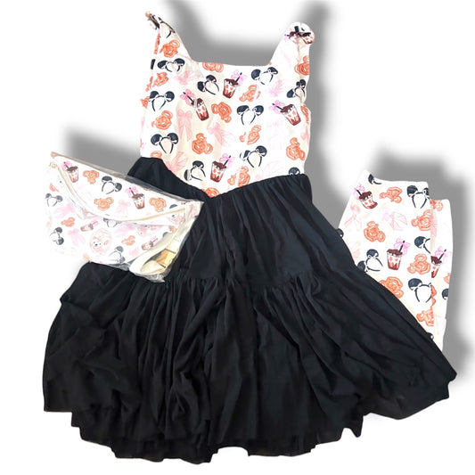 Mama & Mini Magical Waffle Active Set | Matching Yoga Set with Pocket Biker Shorts