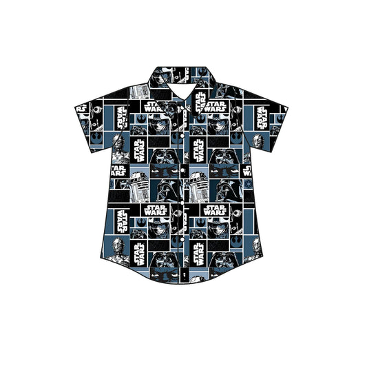 PREORDER boys/men’s Star Wars Darth button down