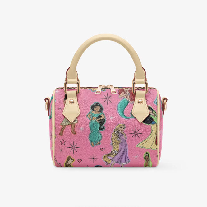 Fairytale Princess Inspired Handbag | Pink Barrel Crossbody Bag