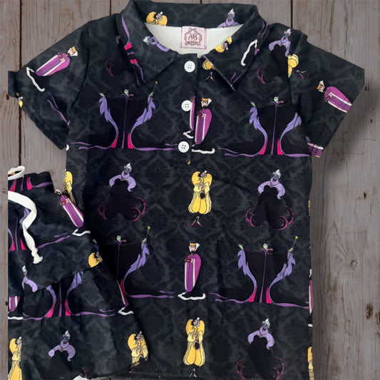 Men’s & Boys Park Villain-Inspired Polo | Yoga Fabric