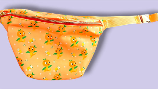 Orange Bird Inspired Belt Bag | Citrus Theme Park Fanny Pack | Festival Outfit Crossbody Bag | Epcot Inspired Travel Bag | Mommy & Me Matching Accessory