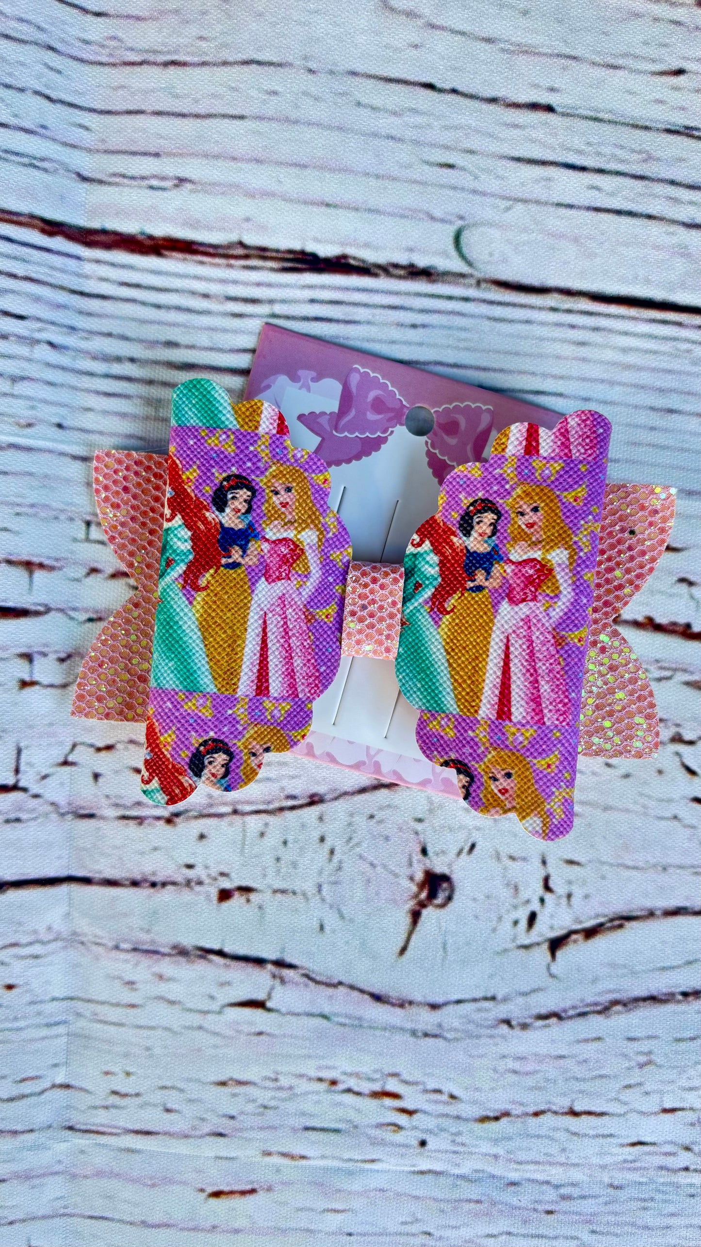 ✨ Princess Besties Glitter Bow | Boutique Hair Bow for Girls ✨