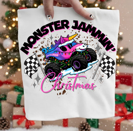 Monster Jammin’ Christmas tees