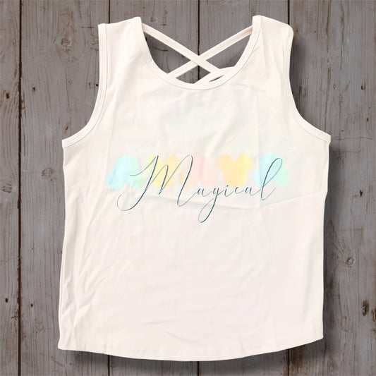 Women’s Magical Criss Cross Yoga Tank | Inspired Athletic Tank | Buttery Soft Full Length Top