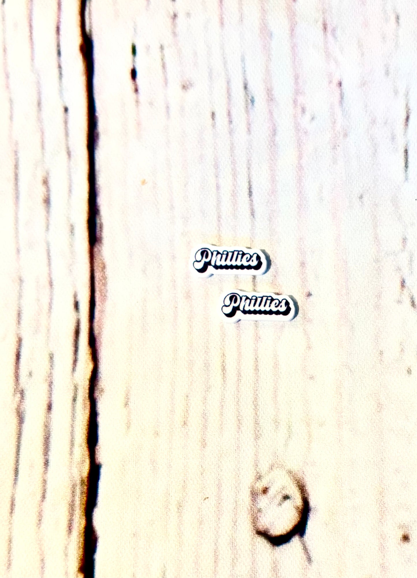 Phillies emblem earring studs