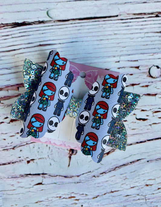 Jack & Sally’s cartoon life Bow