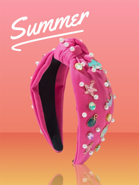 Mermaid summer headband