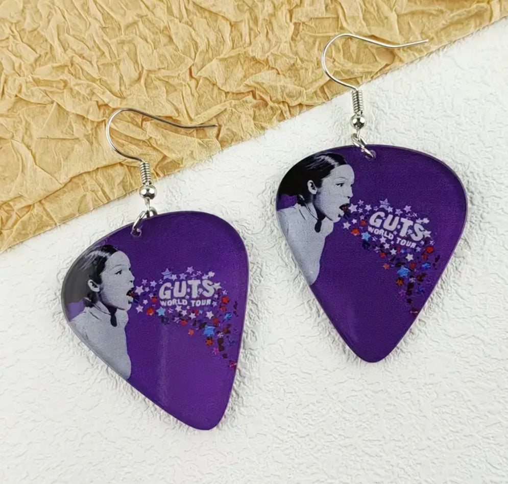 GUTS tour earrings