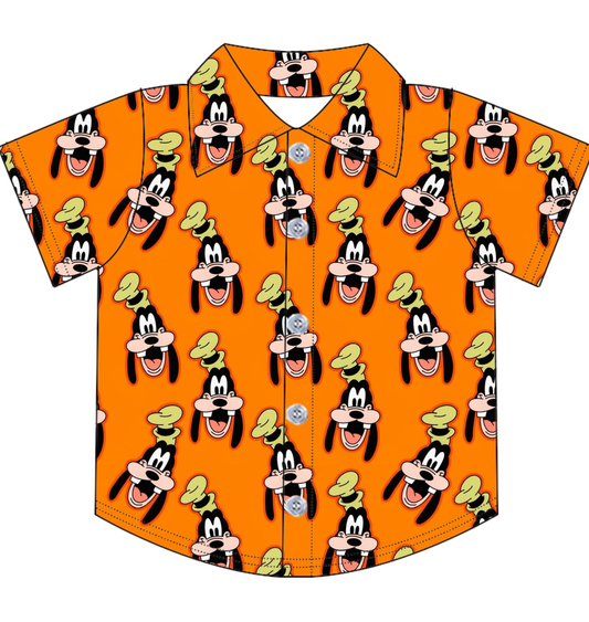 PREORDER boys/men’s goofy button down