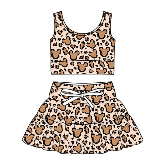 PREORDER Girls Animals Safari Activewear set