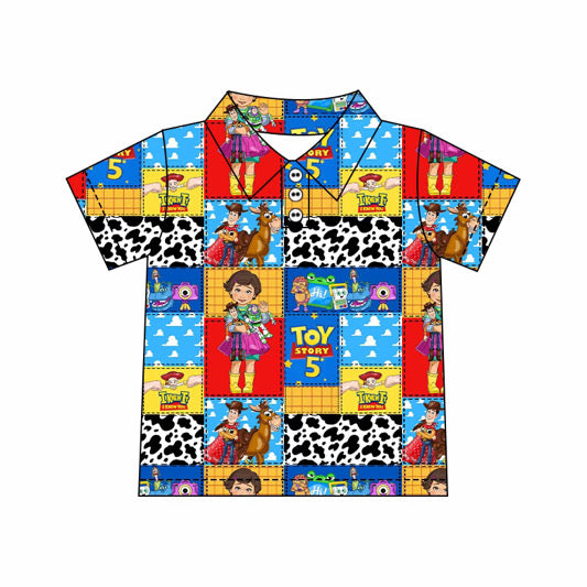 PREORDER - Toy Story 5 Jessie Patchwork Family Matching Polo | Boys & Men’s Sizes ⭐
