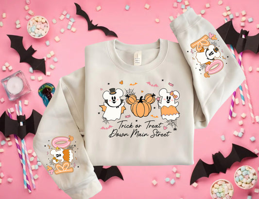 *Trick or Treat on Main* sweatshirt