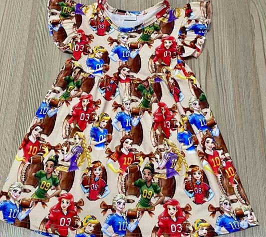 Football is for princesses Dress