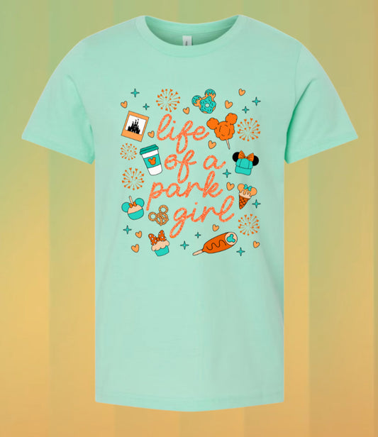 Life of a Park Girl tee