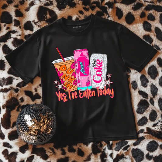 Yes I’ve eaten today tees & belt bags